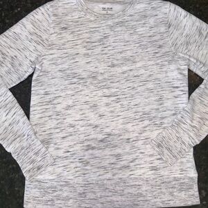 New Ultrasoft Fleece women’s light heather Gray Crewneck Sweater S